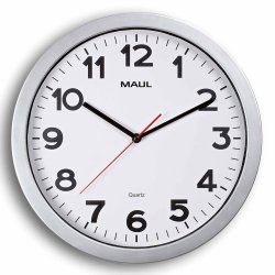Wall clock Silver MAULstep �35 cm