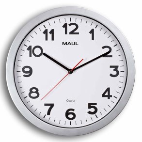 Wall clock Silver MAULstep �35 cm