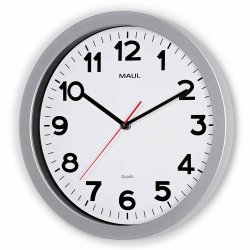 Wall clock Silver MAULstep �35 cm