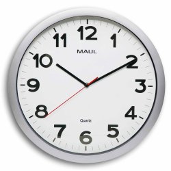 Wall clock Silver MAULstep �40 cm