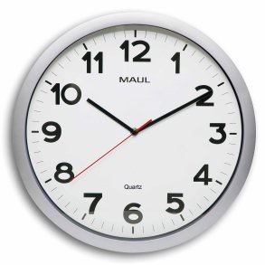 Wall clock Silver MAULstep �40 cm