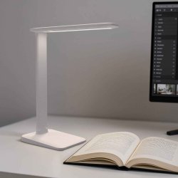 Wireless LED desk lamp, white, MAULsally