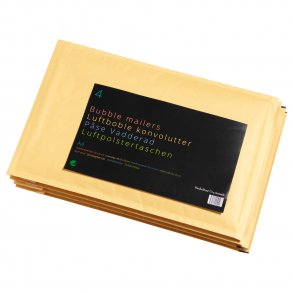 A4 bubbelkuvert, 4 st