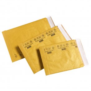 Vadderad rygg Brun 240 x 368 mm.