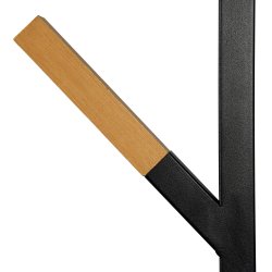 Garderobenst�nder, MAULrima, schwarz/Bambus