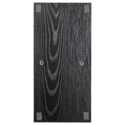 Garderobenst�nder, MAULrima, schwarz/Bambus