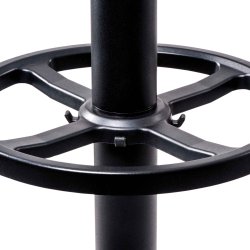 Kl�dh�ngare med paraplyst�ll, MAULnubis, svart