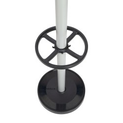 Garderobenst�nder mit Schirmhalter, MAULcaligo, Silber