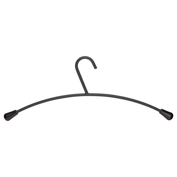 Black metal hangers, 5 pcs.