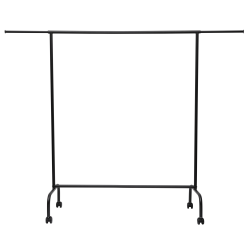 MAUL Garderobestativ med hjul, sort metal