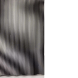 Duschvorhang, anthrazitgrau, 180 x 200 cm.