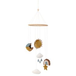 Kids mobile in textiles