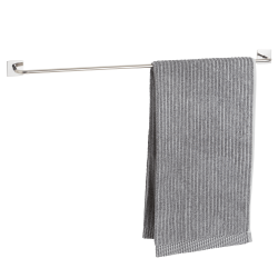 Självhäftande handdukstork, 64,8 x 4,8 cm. Blank krom