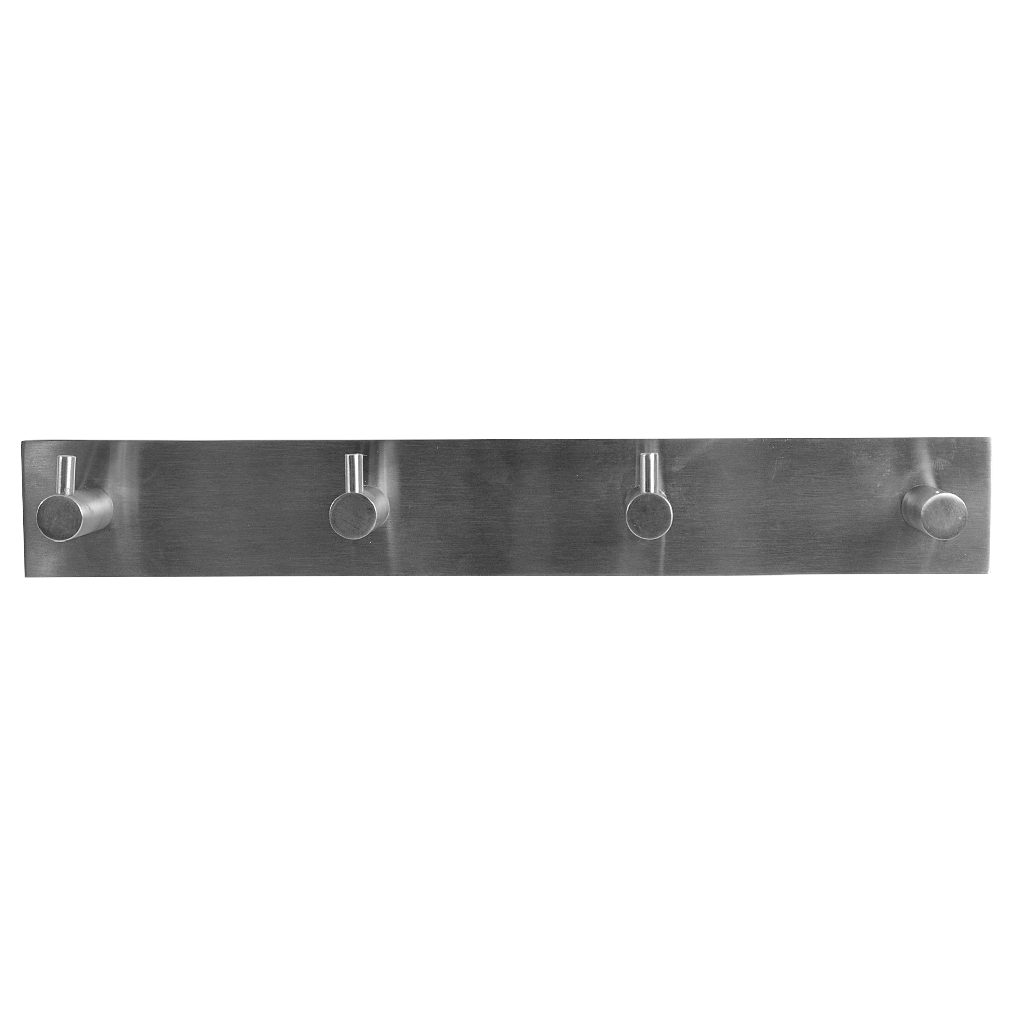 Billede af Knagerække 4 knager, 28 cm, stål