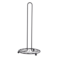 Paper towel holder, black metal