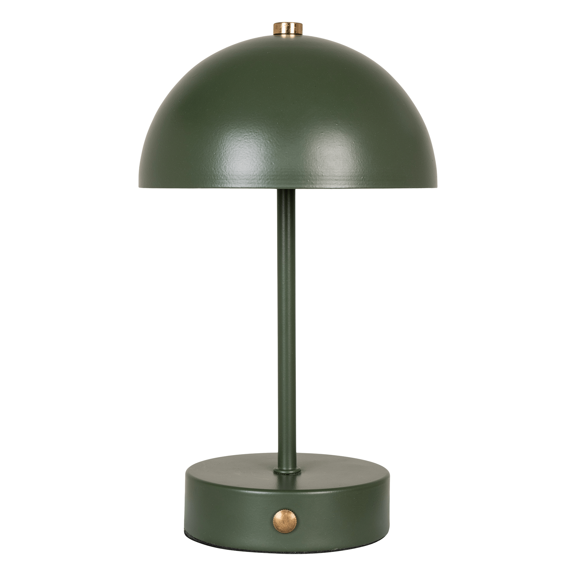 Se LED trådløs bordlampe, mørkegrøn hos Naga.dk