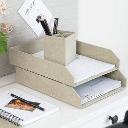 Stiftehalter, Leinwand, Natur