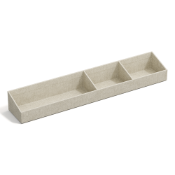 Fcheraufgeteilter Stifthalter, Leinwand, Natur