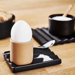 Seifenschale Keramik Schwarz