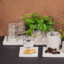 Seifenschale Keramik Schwarz