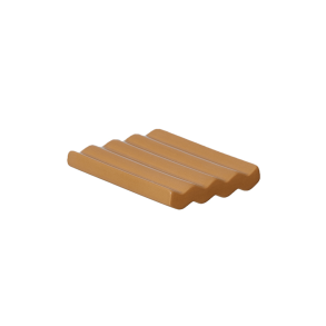 Seifenschale Keramik Braun