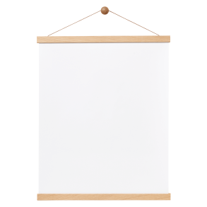 Magnetrahmenschiene, Eiche, 41 cm.