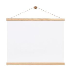 Magnetrahmenschiene, Eiche, 51 cm.