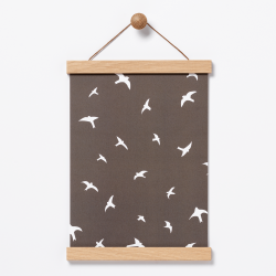 Magnet frame rail, oak, 22 cm.