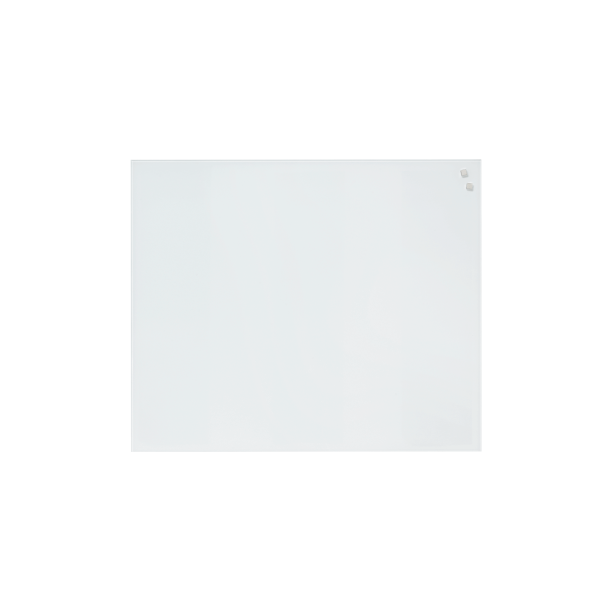 60 x 65 cm. PURE White Magnetisk Stnkplade
