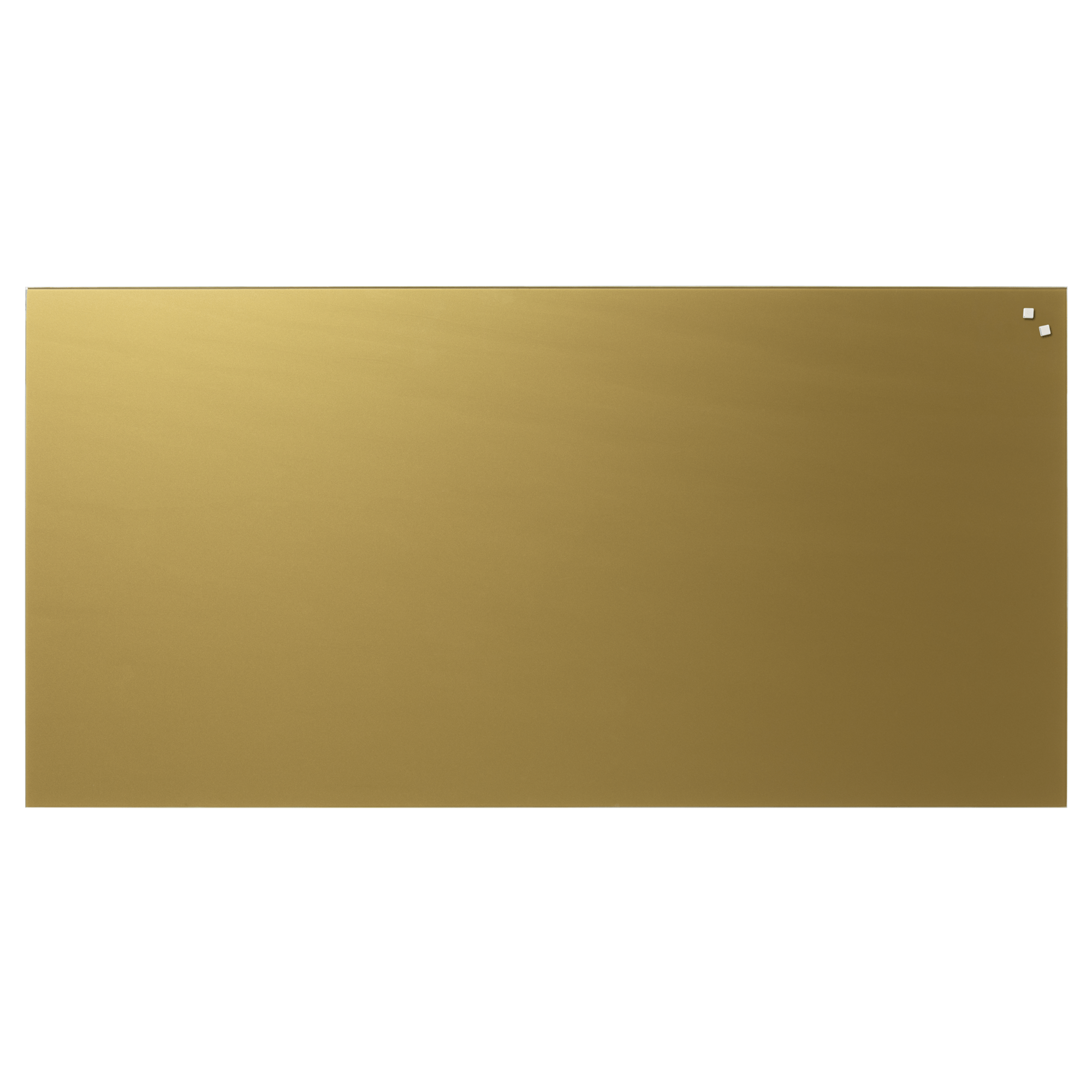 100 x 50 cm. Guld Magnetisk Stænkplade