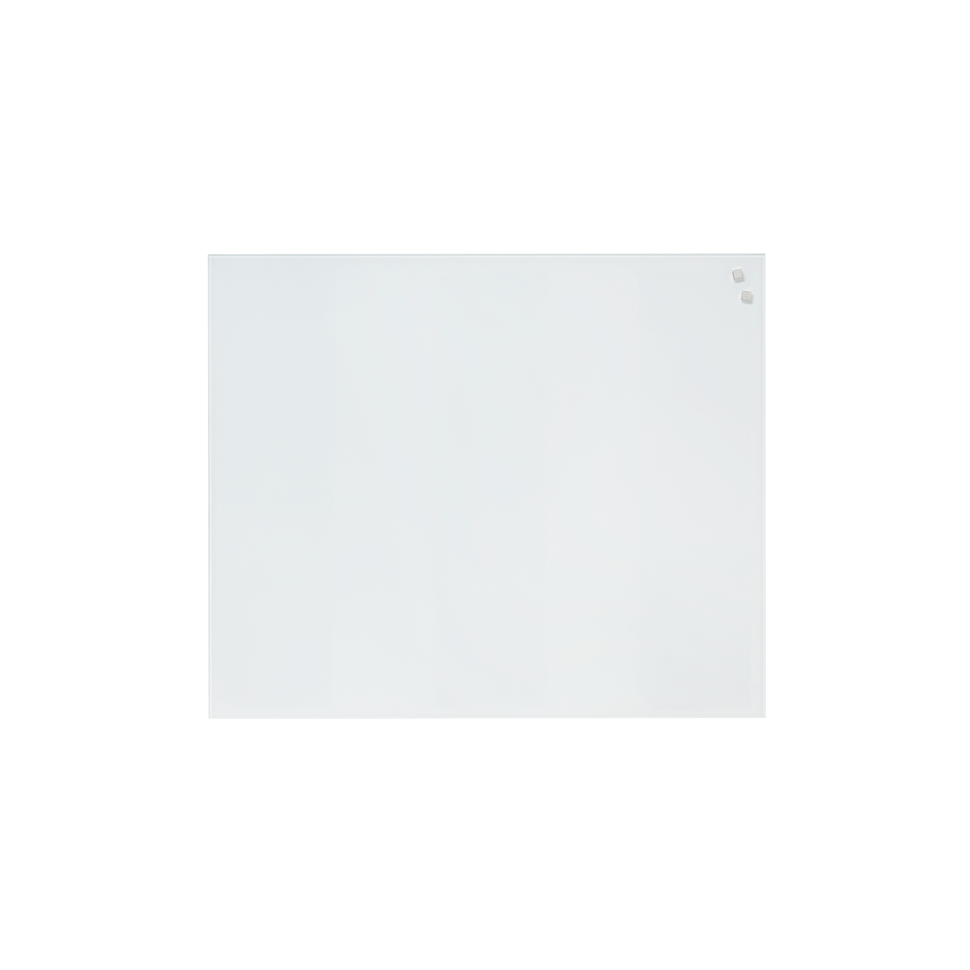 60 x 50 cm. PURE White Magnetisk Stænkplade