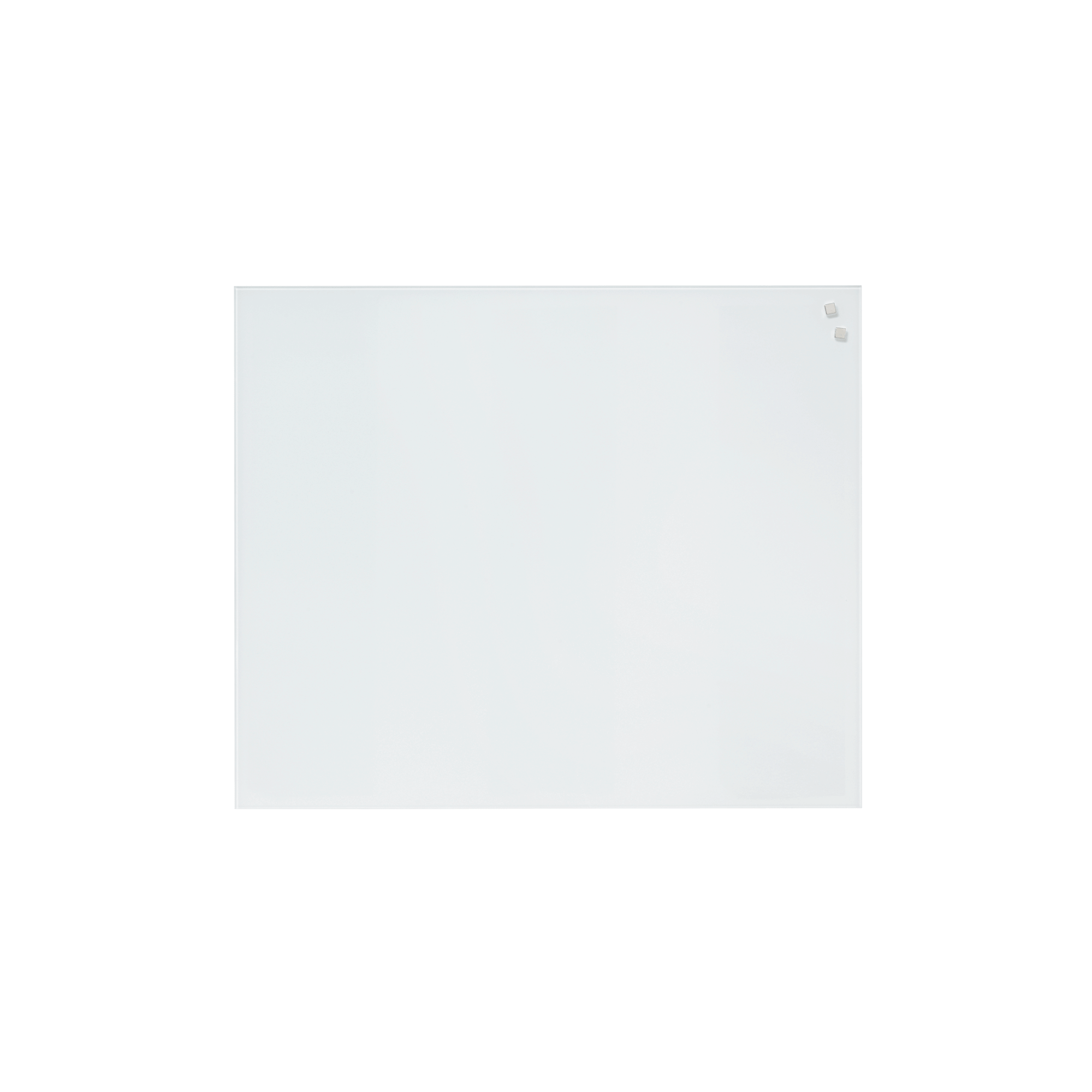 60 x 65 cm. PURE White Magnetisk Stænkplade