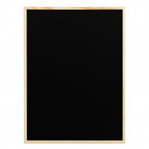 80 x 60 cm. Chalk board. Wood frame