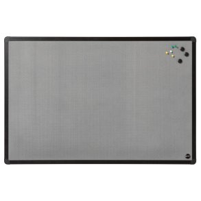 90 x 60 cm. Magnetische Metall-Pinnwand