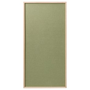 100 x 50 cm. Green pin board with wooden frame