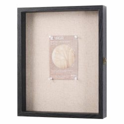 3D-ram, 30 x 37 cm, svart