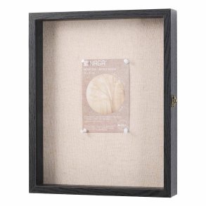 3D-ram, 30 x 37 cm, svart