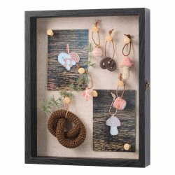 3D-ram, 30 x 37 cm, svart