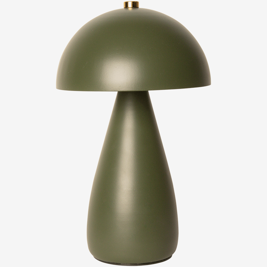 Mushroom LED lampe, Mørkegrøn