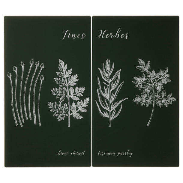 Schneidebretter aus gehrtetem Glas, Fines Herbes