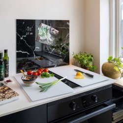 Schneidebretter aus geh�rtetem Glas, Pure White