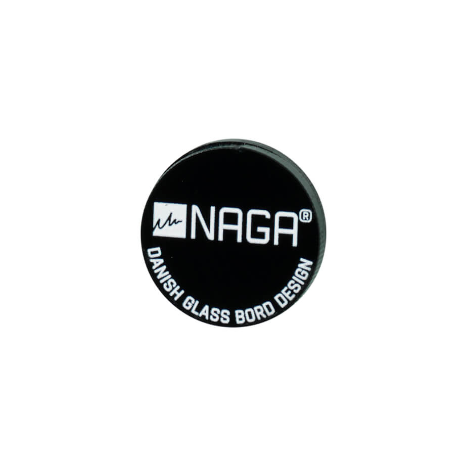 Se Sort akryl NAGA magnet, Super Stærk Magnet hos Naga.dk