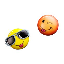 Smiley-Magnet, super starker Magnet