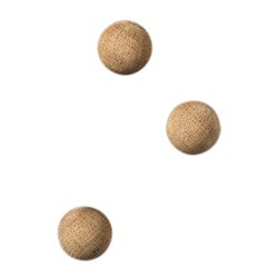 Punktmagnet aus Eiche, super starker Magnet