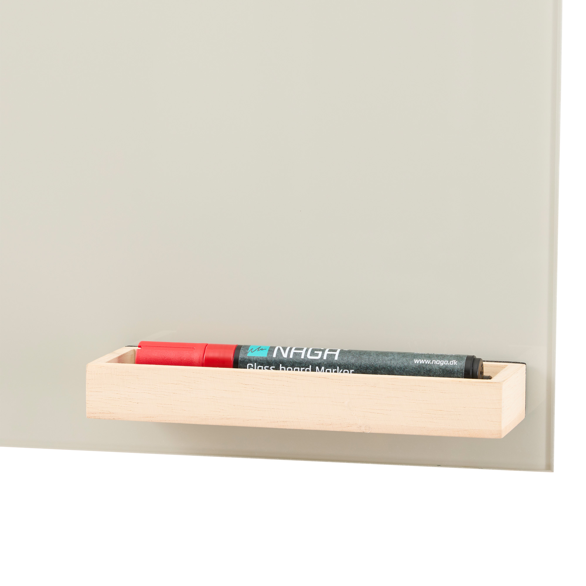 Pennebakke i træ til glastavle