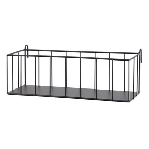 Basket for Metal Wall Grid, Black
