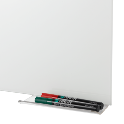 Stiftablage aus klarem Acryl, 20 cm