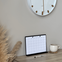 A4 Planning pad, Monthplanner, English