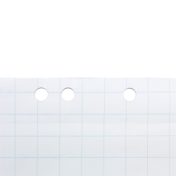 Flipchart block, 68 x 93cm squared and blank