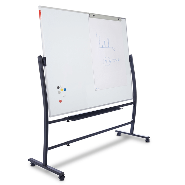 Rocada 360 dobbeltsidet mobil whiteboard